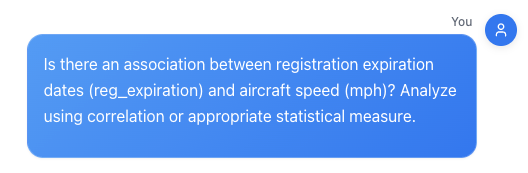 Question for Correlation Analysis